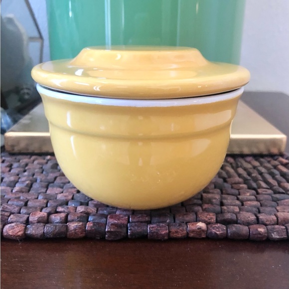 emile henry Kitchen Emile Henry Mustard Yellow Butter Bell Crock 61